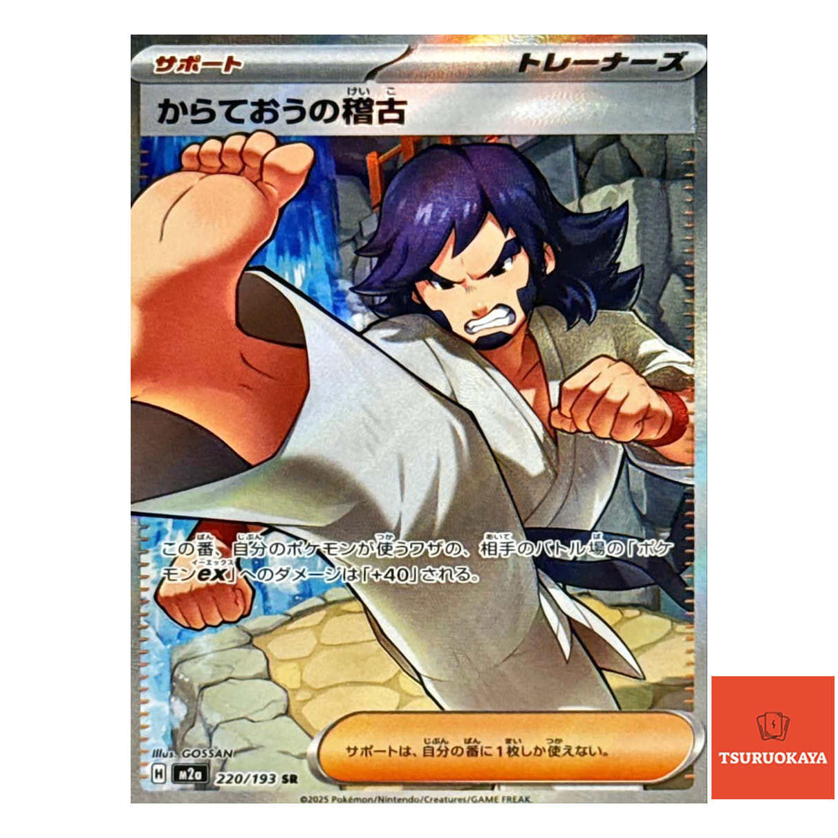 Training of the Karate King  SR 220/193 M2a MEGA Dream ex Japanese Pokemon Card