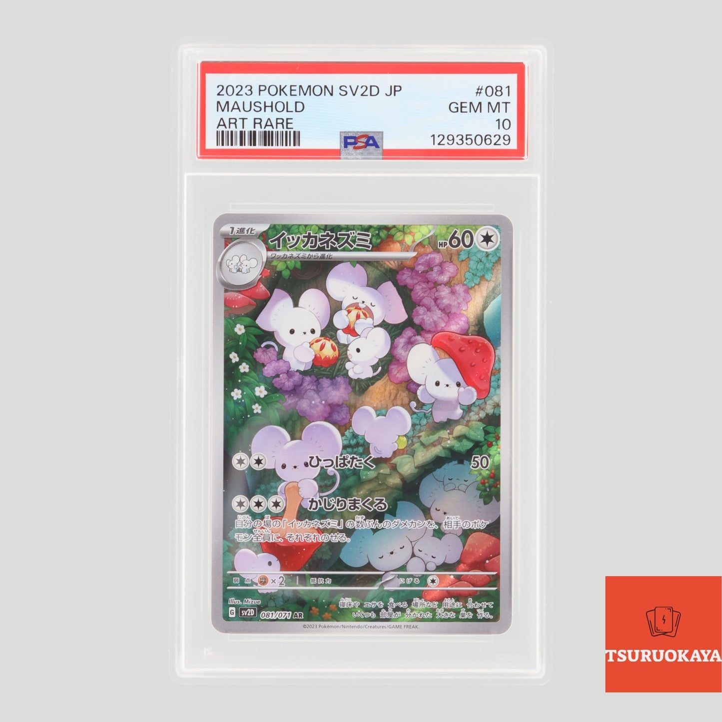 Maushold  081/071 SV2D Clay Burst  PSA10 Japanese Pokemon Card 129350629