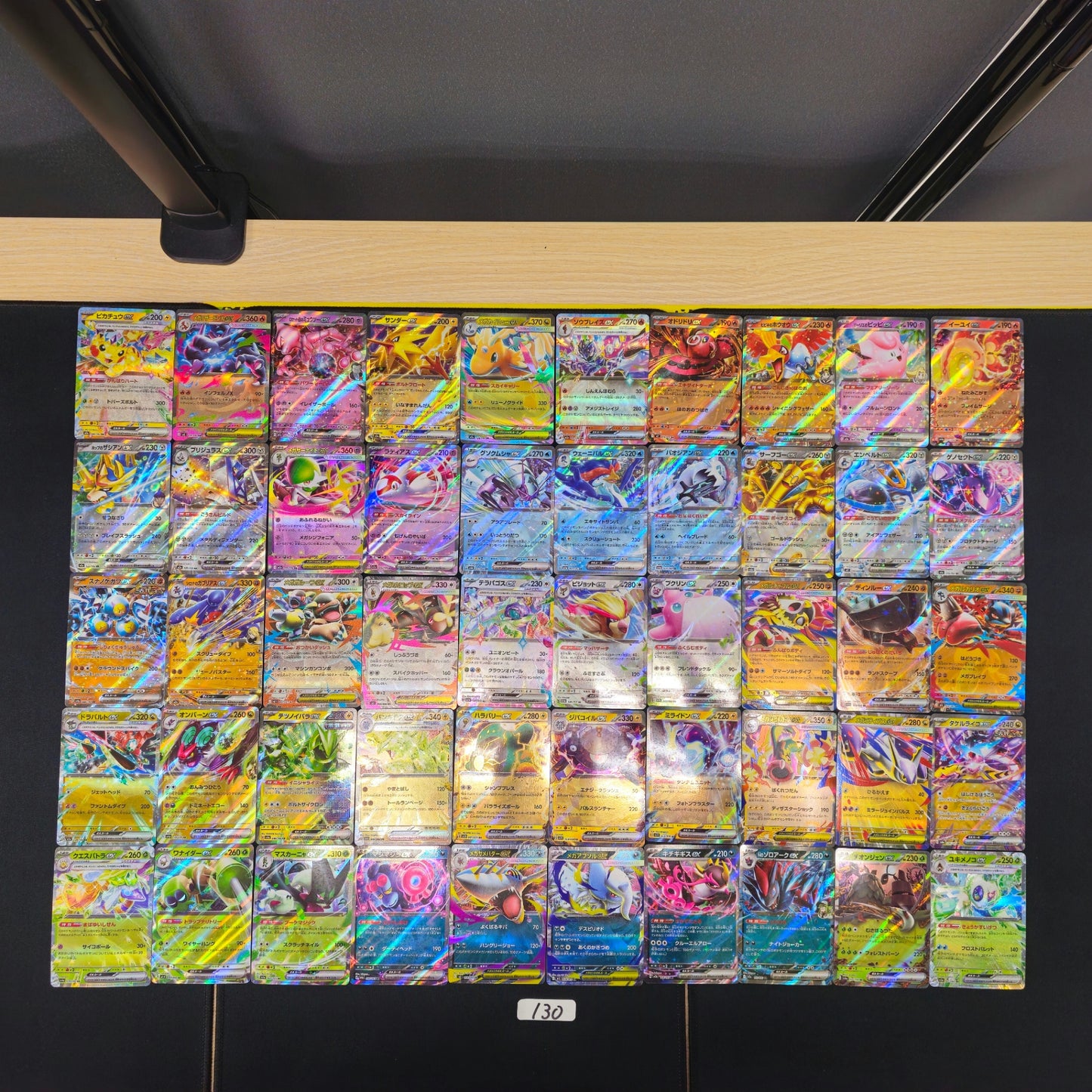 Japanese Pokemon Card lots of 50 RR SPB 130 Pikachu Charizard SPB 130 bulk set