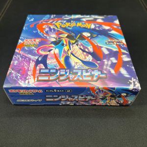 Japanese Pokemon Card Ninja Spinner Sealed box damage