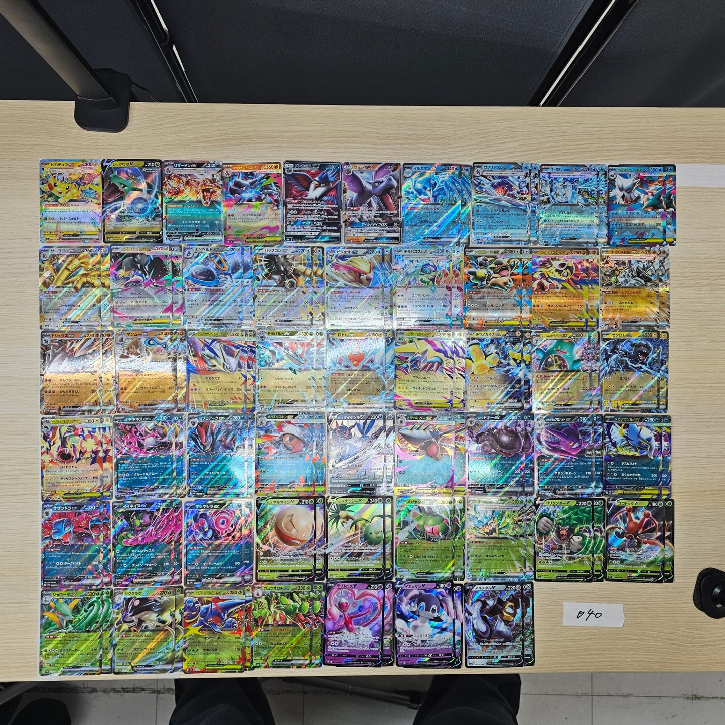 Japanese Pokemon Card lots of 100 RR Pikachu Rayquaza SPB 040 bulk set