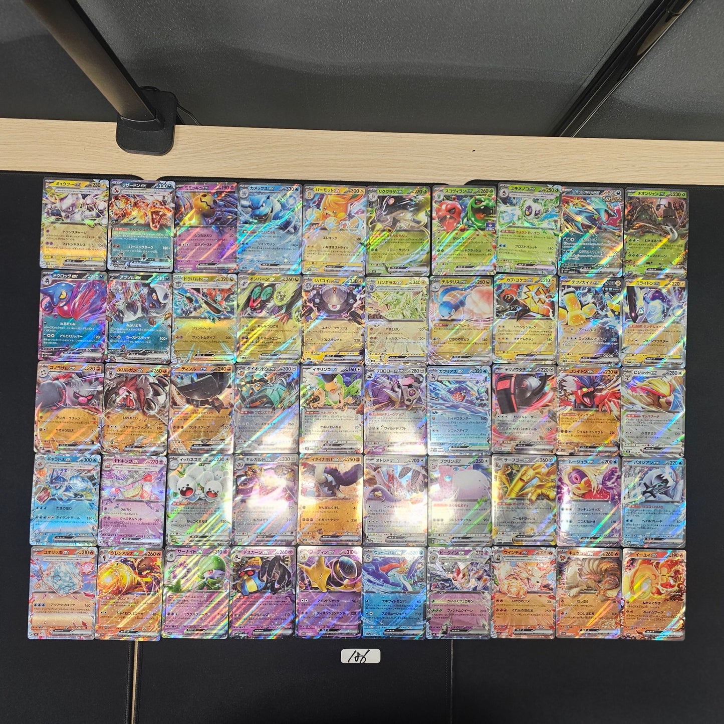 Japanese Pokemon Card lots of 50 RR SPB 186 Mewtwo Charizard SPB 186 bulk set