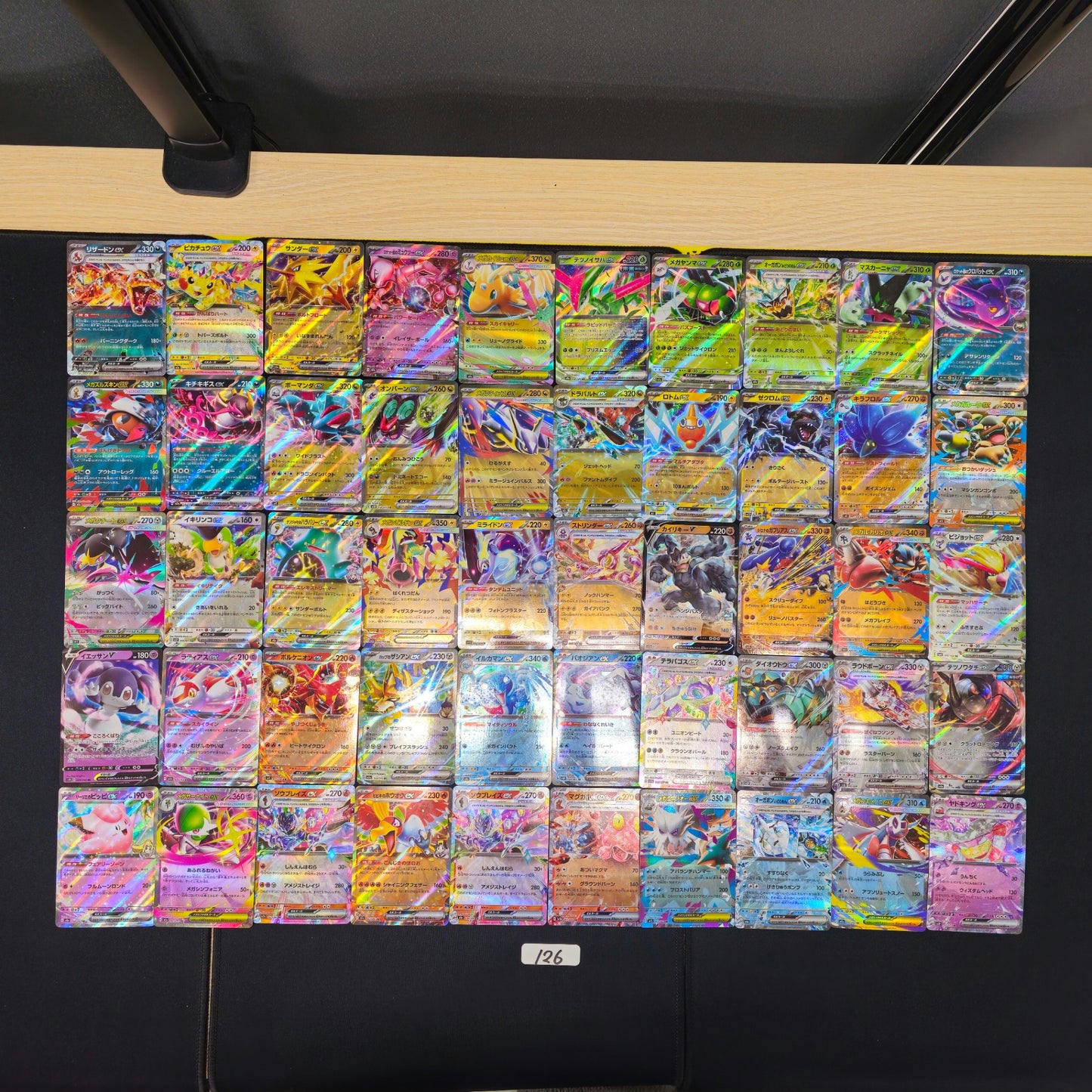 Japanese Pokemon Card lots of 50 RR SPB 126 Charizard Pikachu SPB 126 bulk set