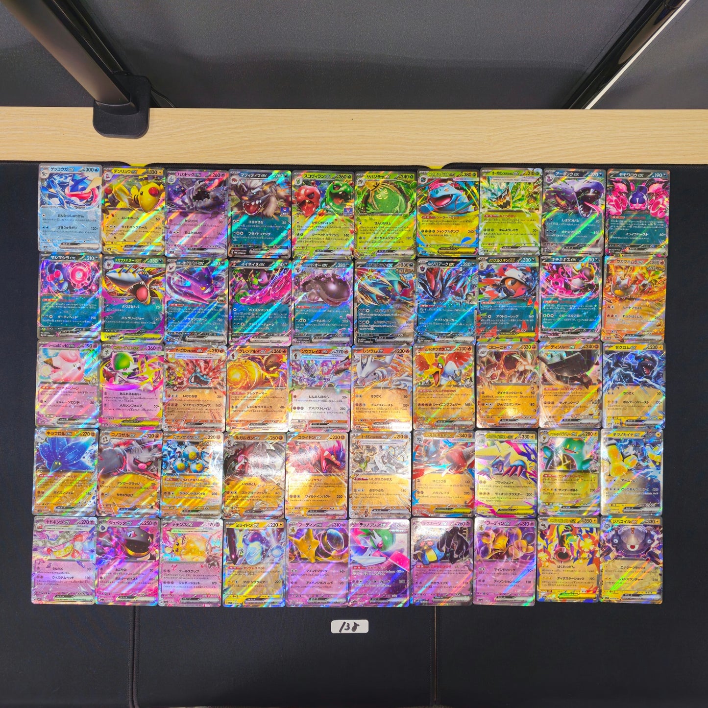 Japanese Pokemon Card lots of 50 RR SPB 138 Greninja Ampharos SPB 138 bulk set