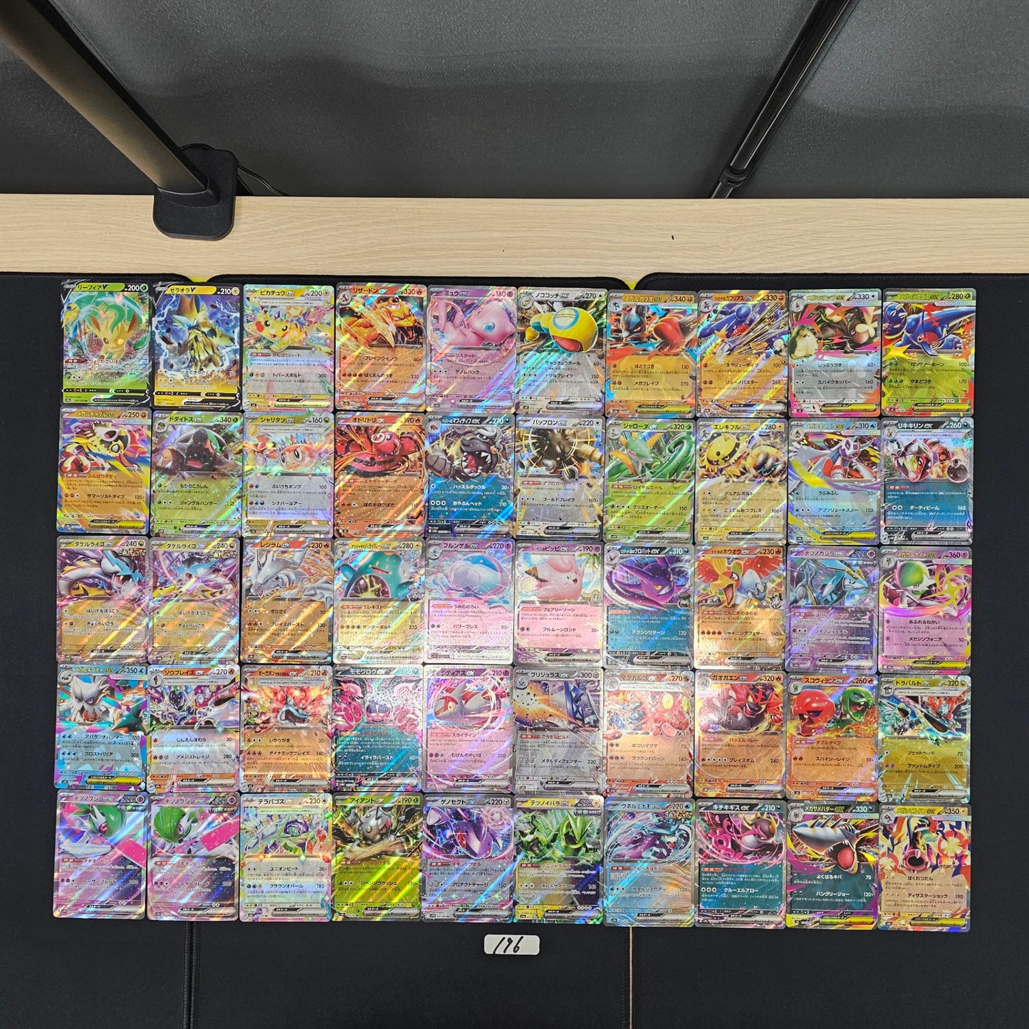 Japanese Pokemon Card lots of 50 RR SPB 196 Leafeon Zeraora SPB 196 bulk set